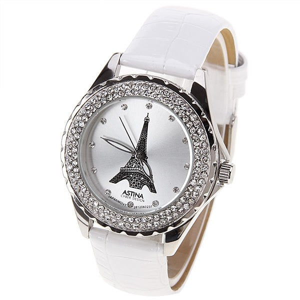 WHITE DIAMOND WATCH